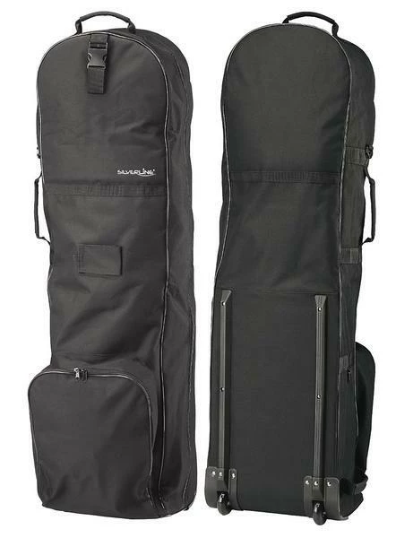 Silverline Travelcover Mit Aussentasche Und Rollen 3 Silverline Travelcover Mit Aussentasche Und Rollen