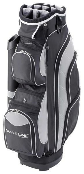 Silverline Cartbag El Paso Black /silver 3 Silverline Cartbag El Paso Black /silver