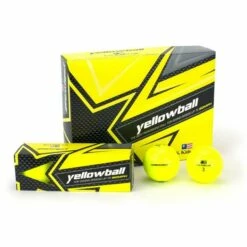 U.S. Kids Golfball 90 Mph Yellow (12 Stck.)
