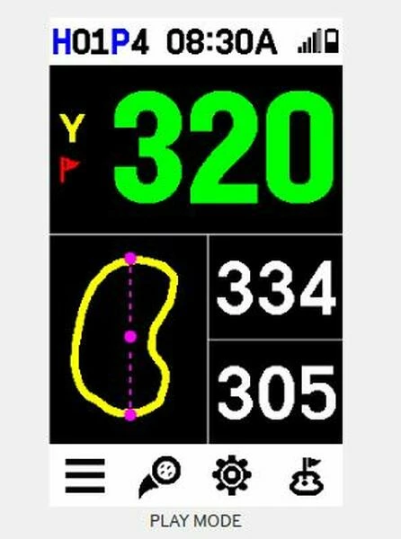 GolfBuddy VTX - Most Advanced Talking Handheld GPS 5 GolfBuddy VTX - Most Advanced Talking Handheld GPS – Bild 3