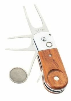 Flag 18 F/X SoloDivot Tool Without Ballmarker, ROSEWOOD