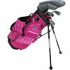 U.S. Kids 2020 Ultralight 48 5 Schläger Stand Bag Set Pink/Pink -Garmin-Shop ul20 48set5p u s kids 2020 ultralight 48 5 schlaeger stand bag set pink pink