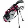 U.S. Kids 2016 Ultralight 42 4-Club Stand Bag Set Graphit Silber/Schwaz/Pink Bag 2 U.S. Kids 2016 Ultralight 42 4-Club Stand Bag Set Graphit Silber/Schwaz/Pink Bag -Garmin-Shop us42set4p u s kids 2016 ultralight 42 4 club stand bag set graphit silber schwaz pink bag